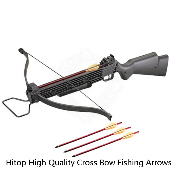 Hitop High Quality Cross Bow Fishing Arrows 16 Inch Carbon Crossbow Bolts  Bow Arrow Crossbow With Arrows - THE JUNXING WAY OF ARCHERY